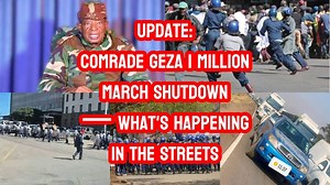 UPDATE: Comrade Geza 1 Million March Shutdown — What's Happening In Harare Streets #Zimbabwe #ZimPolitics #zimskits | Inside Africa Network