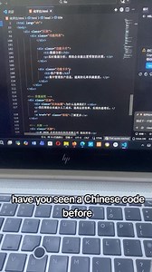 Have You Seen Chinese Code Before?