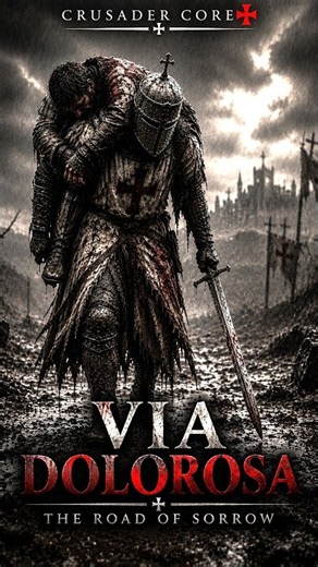 Via Dolorosa: Iter Doloris #crusadercore #militia #medival