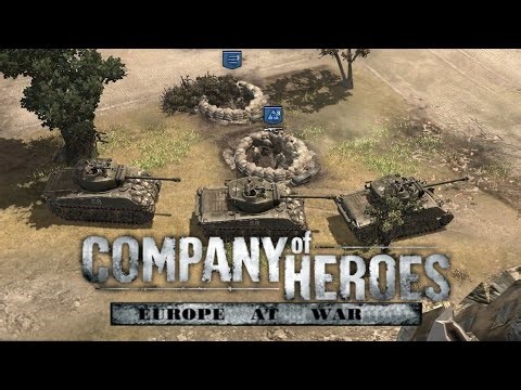 Company of Heroes Quick Invasion 1vs2 Expert [Europe At War mod]