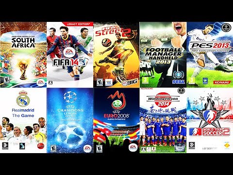 All Football Games For PSP | Best Football/Soccer Games On Playstation Portable