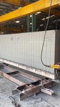 Largest Cement Blocks Manufacturing | Big Concrete Bricks Kaise Bante Hain #shorts