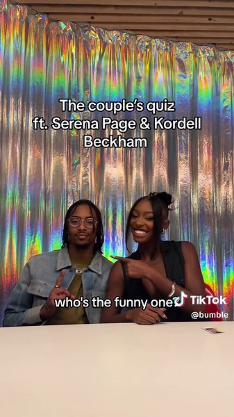 Couples Quiz Featuring Serena Page & Kordell Beckham