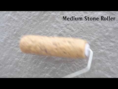 Texture Rollers for Decorative Concrete - Medium Stone Roller by Walt Tools