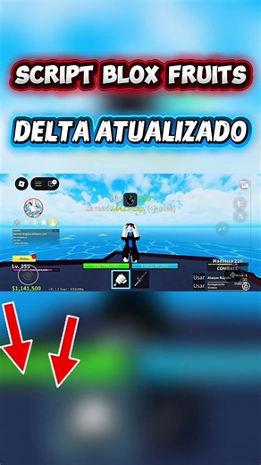 DELTA ATUALIZADO 2026 🤯 SCRIPT Blox Fruits #shorts #roblox