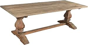 Large Rectangular Rustic Farmhouse Modern Dining Table