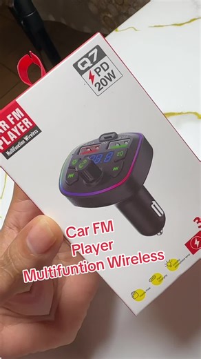 Nuokaiqi car MP3 #mp3 #fm #player #musica #wireless