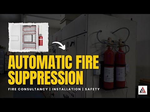 Automatic Fire Suppression System for Electrical Panels | Fire Safety by Agnim Engineerz