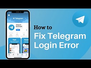 Fix Telegram Login Error on iPhone | 2021