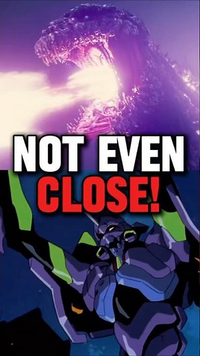 Why Evangelion VS Godzilla ISN’T EVEN CLOSE! #godzilla #kaiju #anime #vs #battle #robot #dinosaurs