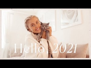 Hello, 2021 | catching up, baking sticky toffee banana bread, 2021 goals + cosy home updates ✨