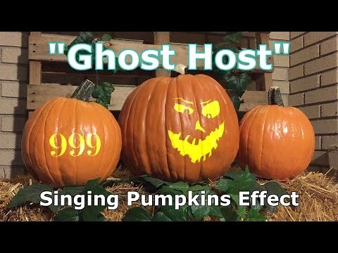 Ghost Host - Singing Pumpkins Animation Effect