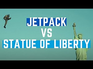 JETPACK FLIES AROUND THE STATUE OF LIBERTY!