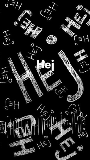 How to say Hi in Swedish: Hej