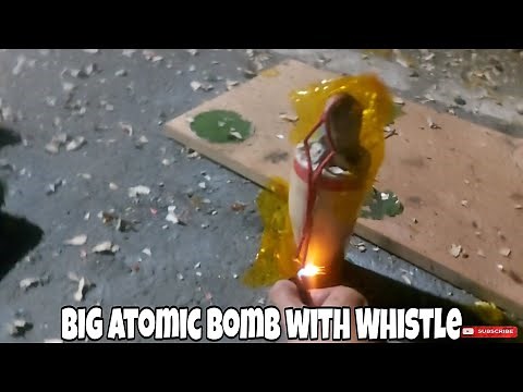 Big Atomic Bomb with Whistle Firecracker