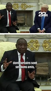 Etats-Unis : Trump piège le président sud-africain avec une vidéo sur un prétendu « génocide blanc »