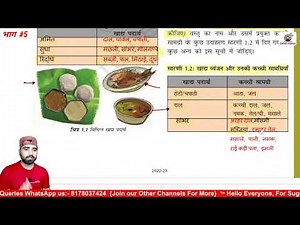Class 6 Science Chapter 1 Hindi Medium | भोजन: यह कहाँ से आता है ? | विज्ञान पाठ -1 | Part-5 #ncert