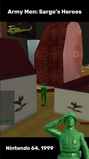Army Men Sarge's Heroes (1999, N64) Retro Gameplay #gaming #retrogaming #armymen