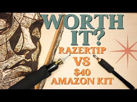 I Tested a $40 Pyrography Kit from Amazon… Here’s What Happened | WEP Wood Burning Kit