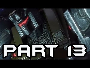 Transformers Fall of Cybertron Walkthrough Gameplay Part 13 - Grimlock Smash - (PC Gameplay)