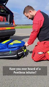 Did you watch the latest episode of #EmergencyHelicopterMedics? 🎥🚁 You may have spotted our crew providing rapid pain relief with a Penthrox inhaler. 🌬️ Just like a normal inhaler, this device allows patients to self-administer (with supervision from our crew), helping them manage their own pain while we focus on other vital treatments. As an independent charity, we rely on your support to provide the best care possible. Your donations fund lifesaving equipment like this, making a real differ
