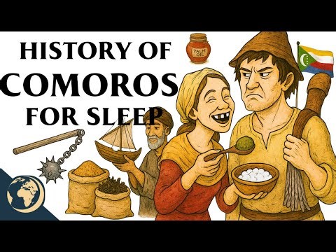 The Islands That Had 20 Coups in 50 Years | Entire History of Comoros (For Sleep)