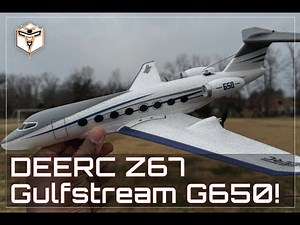 DEERC G650 RC Private Jet – Easy Beginner RC Airplane!