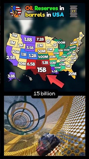 Oil Reserves in US States 🇺🇸