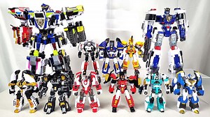 全新迷你特工队变形玩具集合：9款玩具车怎么变身11个机器人？