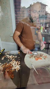 Trying Street Food In Russia 🇷🇺 Moscow #moscow #russia #StreetFood | Mathewsyata