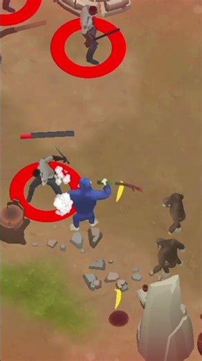 This Gorilla Is UNSTOPPABLE 🦍🔥 | Gorilla vs Humans Game | Part 1