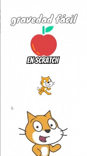 🛸 Cómo hacer GRAVEDAD fácil en Scratch 🚀 ¡Tutorial rápido!