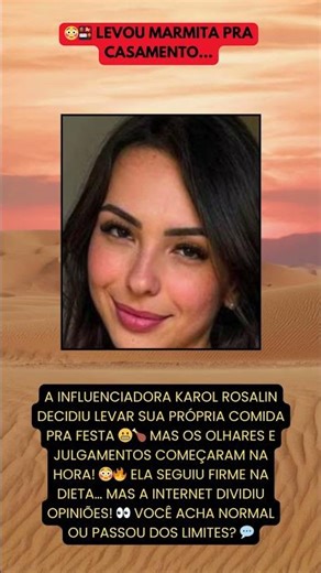 😳🍱 Levou marmita pra CASAMENTO…