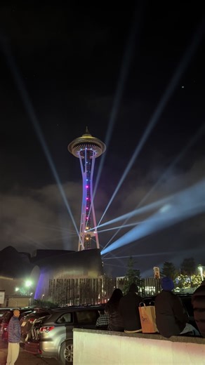 New Year Celebration at Seattle's Space Needle