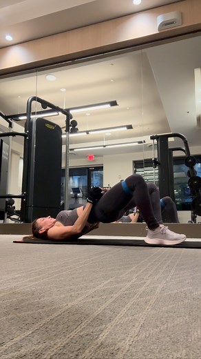 Banded Dumbbell Hip Thrust With Abduction This exercise targets the glute max, glute med/min, and deep hip stabilizers. The thrust builds posterior-chain strength while the banded abduction activates the external rotators that support hip stability, knee alignment, and lower-back health. Great for strengthening, correcting imbalances, and supporting hip/lumbar rehab. #HipThrust #BandedHipThrust #GluteActivation #HipStability #GluteStrength #LowerBodyWorkout #FunctionalTraining #HipRehab #Posteri