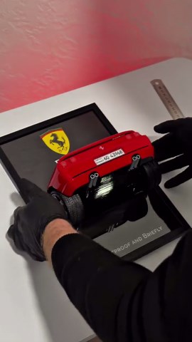 Ferrari F355 GTS 3D Wall Art | Custom Framed Italian Sports Car Model, Garage Decor - Etsy