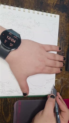 drawing an enchanted forest part one