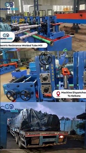 "ERW Tube Mill Process | Ananta Engineering"