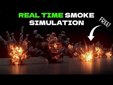 I Found A Free Real Time Smoke Simulation Software🔥...