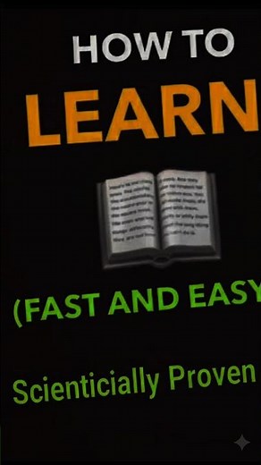 How to Learn Anything Fast and Easy (Scientifically Proven|USA