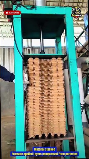 Industrial Hydraulic Press Machine Powerful Material Compression & Forming Process #industrialtools