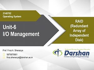 6.05 - RAID (Redundant Array of Independent Disk)