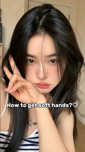 How to get soft hands?♡ #handcare