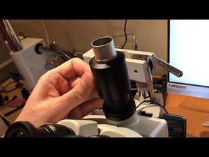 Microscope adapter note