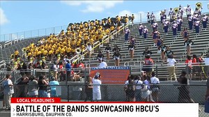 Harrisburg High School hosts collegiate HBCU marching bands for third annual Battle of the Bands