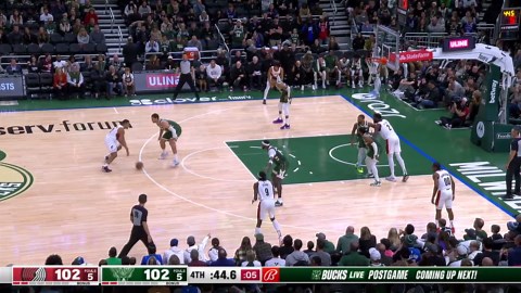 24-Second Shot Clock Reset: Trail Blazers @ Bucks