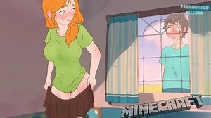 Steve is spying on Alex minecraft Hentai Anime sex ( cartoon porn ) 2d 2025