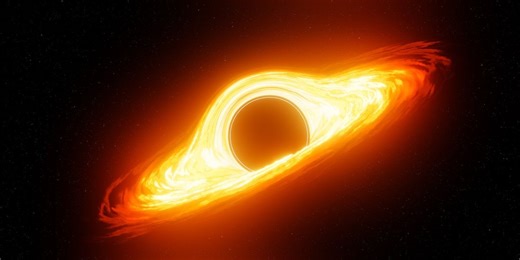 Staggering NASA simulation shows what it's like to enter a black hole