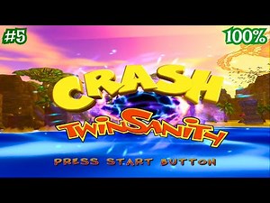 Crash Twinsanity PS2 - Walkthrough 100% - Slip Slide Icecapades / High Seas Hi Jinks - #5