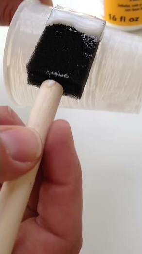 How to Mod Podge a Plastic Cup to Attach Fabric